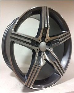 Powcan BK 869 8.5x19inç 5x112 et45 66.56 Gun Machined Mercedes Çelik Jant
