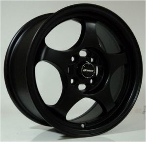Slk SLK 1421 6.5x15inç 4x100 Mat Black Spoon Çelik Jant