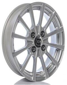 Kormetal KM 214 6x14inç 4x98 et35 67.1 Black Machined Çelik Jant