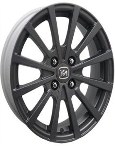 Kormetal KM 214 6x14inç 4x98 et35 67.1 Black Machined Çelik Jant