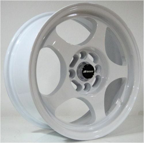 Slk SLK 1421 6.5x15inç 4x108 White Spoon Çelik Jant
