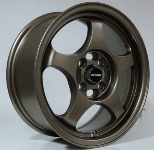 Slk SLK 1421 6.5x15inç 4x100 Brown Spoon Çelik Jant