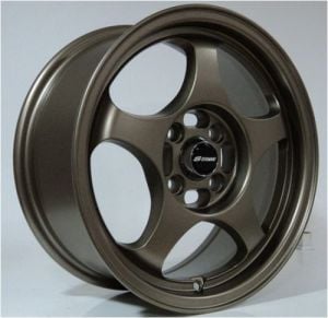 Slk SLK 1421 6.5x15inç 4x100 Brown Spoon Çelik Jant