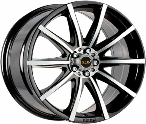 Slk SLK 2031 6.5x15inç 4x100/108 BLACK MACHINED