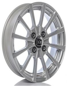 Kormetal KM 214 6x14inç 4x108 et35 67.1 Black Machined Çelik Jant