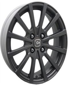 Kormetal KM 214 6x14inç 4x108 et35 67.1 Black Machined Çelik Jant