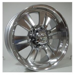 Powcan BK 298 8.5x18inç 6X139.7 Silver Machined Çelik Jant