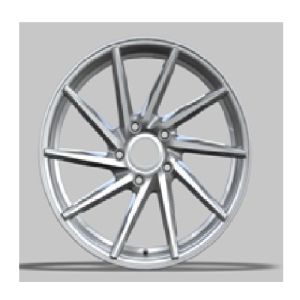 Powcan BK 885A  7x15inç 4x100 Silver Machined Çelik Jant