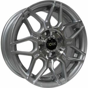 Megatork TORK 2794 6.5x15inç 4x100 et35 73.1 Black Machined Çelik Jant