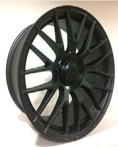 Powcan BK 912 8.5x19inç 5x112 et45 66.56 Mat Black Machined Mercedes Çelik Jant