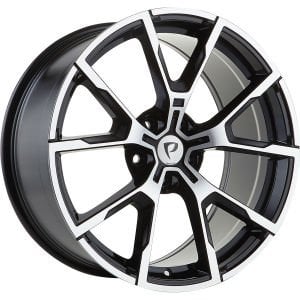 BK 5601 8.5X20 inç 5X120 ET37 72.56 BLACK MACHINED XL