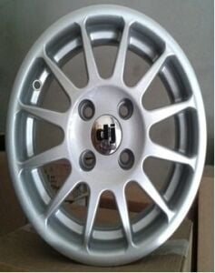Dj DJ 100 6x14inç 4x100 et37 67.1 Silver Diamond Çelik Jant
