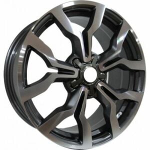 Slk SLK 1285 8.5x19inç 5x112 Gun Machined AUDİ Replika Çelik Jant