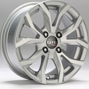 Carre CAR 534 6.5x15inç 4x98 Black + Silver Diamond Çelik Jant