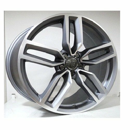 Megatim TIM 1127 8.5x20inç 5x112 Gun Machined AUDİ Replika Çelik Jant
