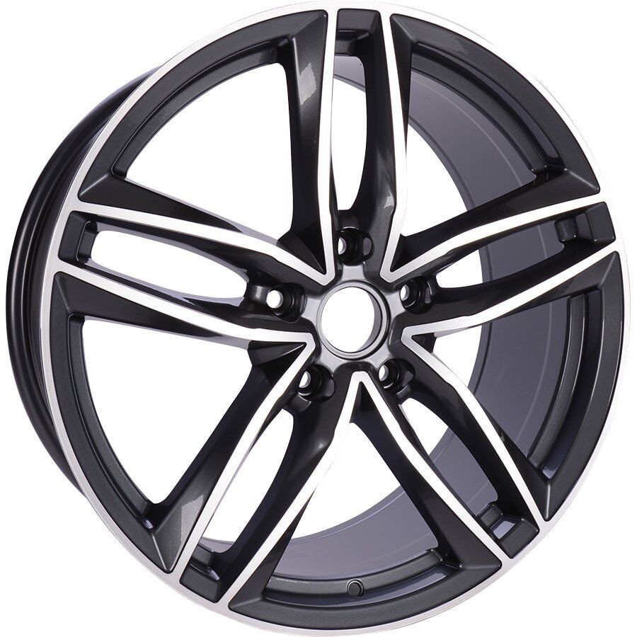 BK 690 8.5x19inç 5x112 et32 66.45 GUN Machined Çelik Jant