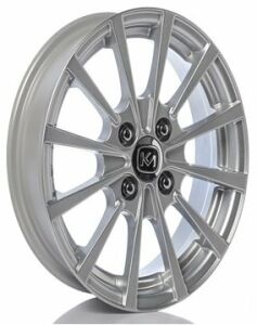Kormetal KM 215 6x14inç 4x108 et35 67.1 Black Machined Çelik Jant