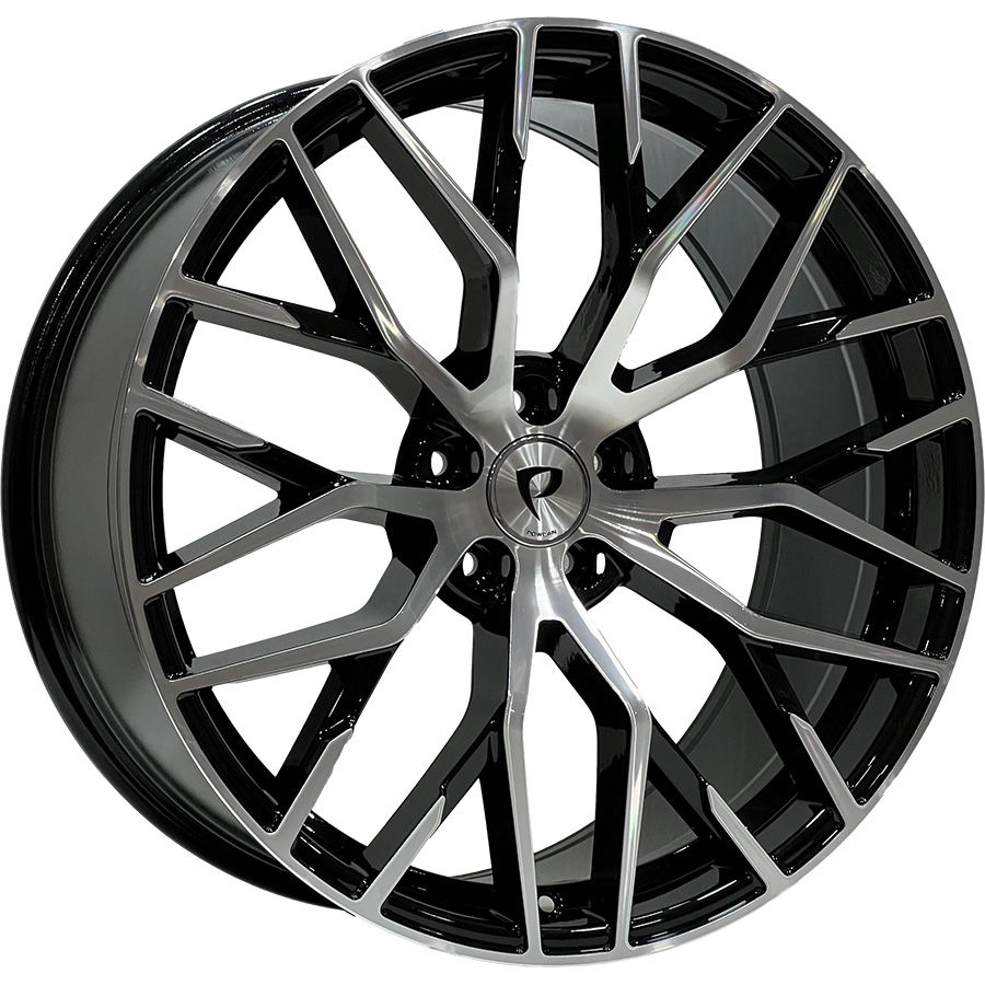 BK 5710 9.5X21İNÇ  5X112 ET30 66.45 BLACK MACHINED XL ÇELİK JANT