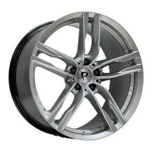 BK 1119 8.5X20İNÇ  5X120 ET30 72.56 HYPER SILVER XL ÇELİK JANT