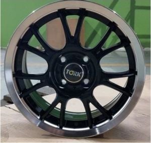 Megatork TORK 2813 6.5x15inç 4x100 et35 73.1 Silver Machined Çelik Jant