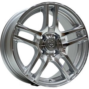 TORK-6204 6.5 X 15 İNÇ 4X100 ET35 73.1 SILVER MACHINED TEK JANT SİPARİŞİ