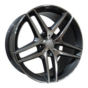 BK 967 8.5x19inç 5x112 et35 66.56 Gun Machined Çelik Jant
