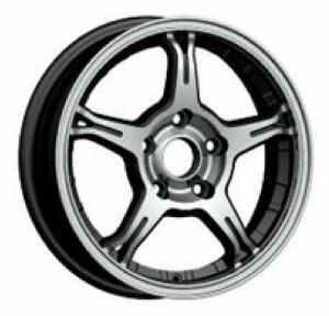 Tailong TL 5213 6x15inç 4x100 Black Machined Çelik Jant