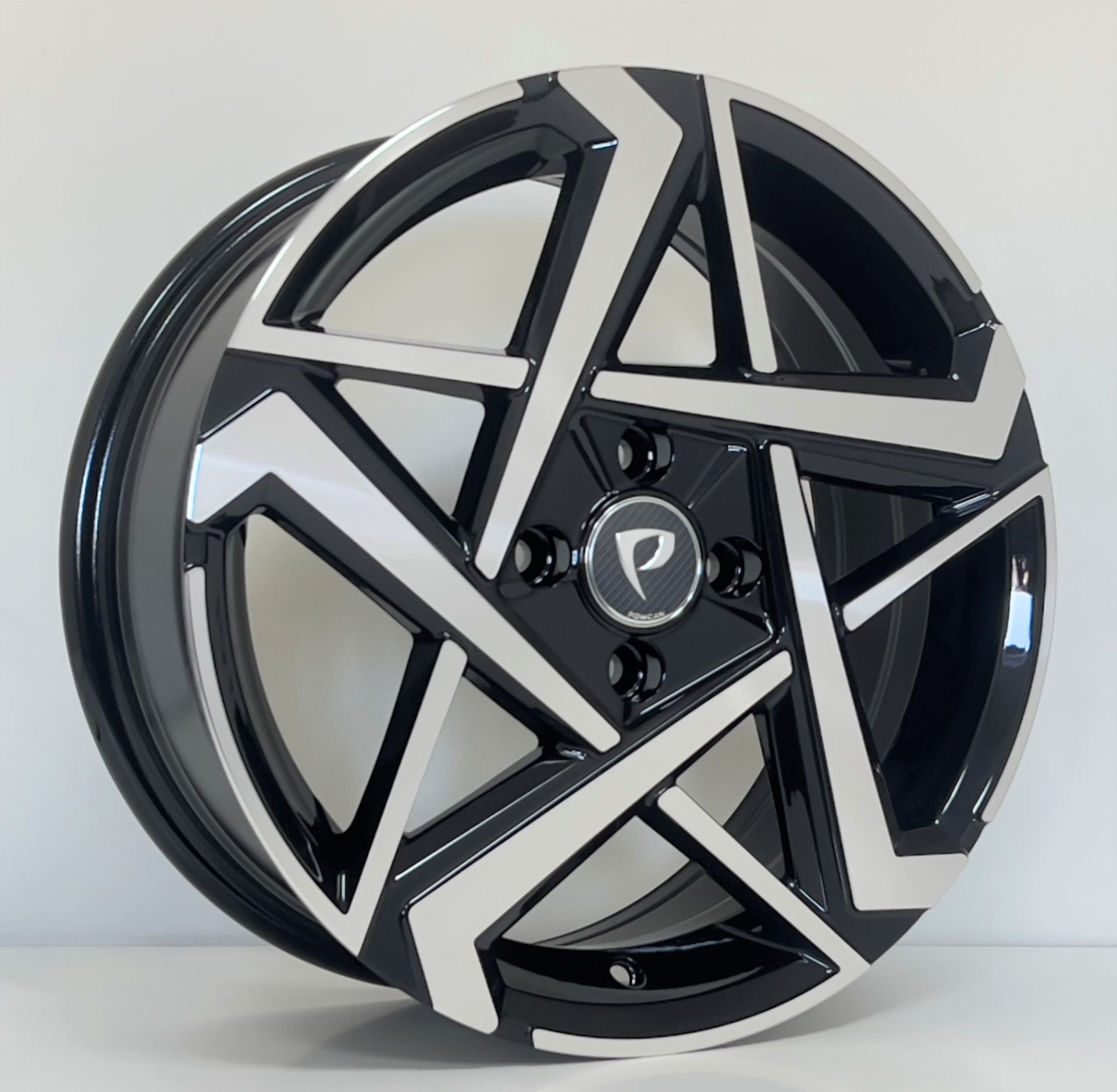 BKY 1237 6.5X16İNÇ 4X100 ET40 67.1 BLACK MACHINED XL ÇELİK JANT