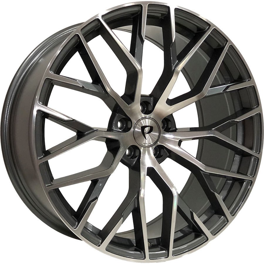 BK 5710 9.5X21İNÇ  5X112 ET30 66.45 GUN MACHINED XL ÇELİK JANT