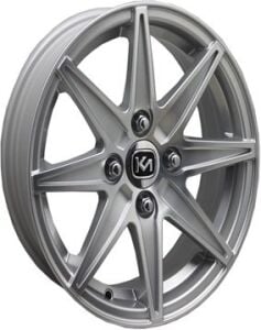 Kormetal KM 414 6x14inç 4x108 et35 67.1 Black Machined Çelik Jant