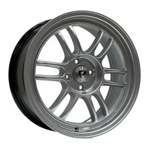 BK 808 7X16İNÇ 4X100 ET35 73.1 HYPER SILVER ÇELİK JANT