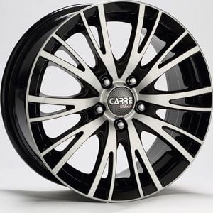 Carre CAR 514 6.5x15inç 4x108 Black Diamond Çelik Jant