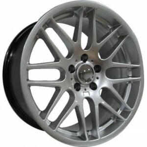 Powcan BK 131 9,5x19inç 5x120 Hyper Silver BMW ARKA Replika Çelik Jant