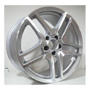 Slk SLK 1068 8X18inç 5x112 Silver Machined Mercedes Replika Çelik Jant