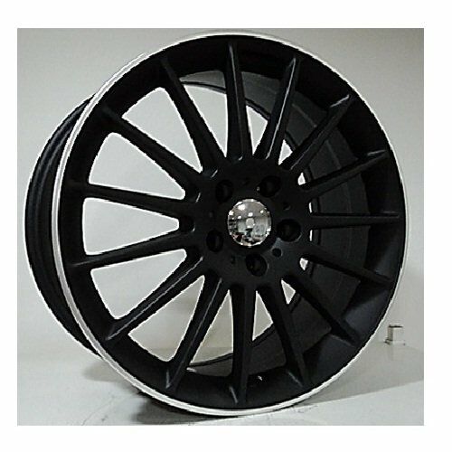 Megatork TORK 4818 7.5X18inç 5x112 Mat Black Machined Mercedes Replika Çelik Jant