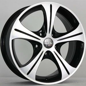 Carre CAR 447 6x14inç 4x100 Black + Silver Machined Çelik Jant