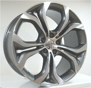 Powcan BK 436 9.5x20inç 5x120 Gun Machined  BMW Replika Çelik Jant