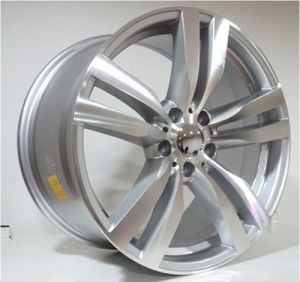 Powcan BK 588 8.5x19inç 5x120 Silver Machined BMW Replika Çelik Jant