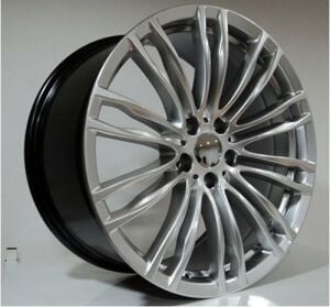 Powcan BK 638 8.5x19inç 5x120 Hyper Silver BMW Replika Çelik Jant