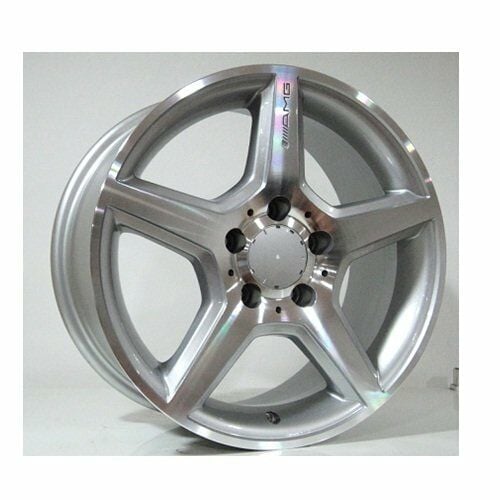 Megatım TIM 274 7X15inç 5x112 Silver Machined  MERCEDES Replika Çelik Jant