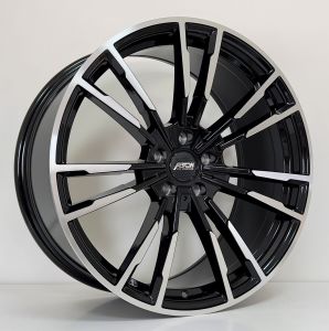 BCH F736 9.5X20İNÇ  5X120 ET40 72.56 BLACK MACHINED XL ÇELİK JANT