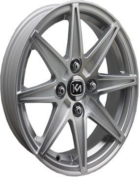 Kormetal KM 415 6x14inç 4x108 et35 67.1 Black Machined Çelik Jant