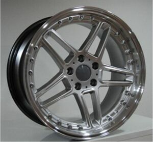 Megatim TIM 285 8.5x19inç 5x120 Hyper Silver Machined BMW Replika Çelik Jant