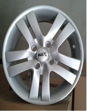 Dj DJ 383 6x14inç 4x100 et35 67.1 Sılver Diamond Çelik Jant