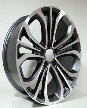 Powcan Bk 5098 8.5x18inç 5x112 et45 66.56 Gun Machined Mercedes Çelik Jant