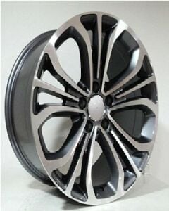 Powcan Bk 5098 8.5x18inç 5x112 et45 66.56 Gun Machined Mercedes Çelik Jant