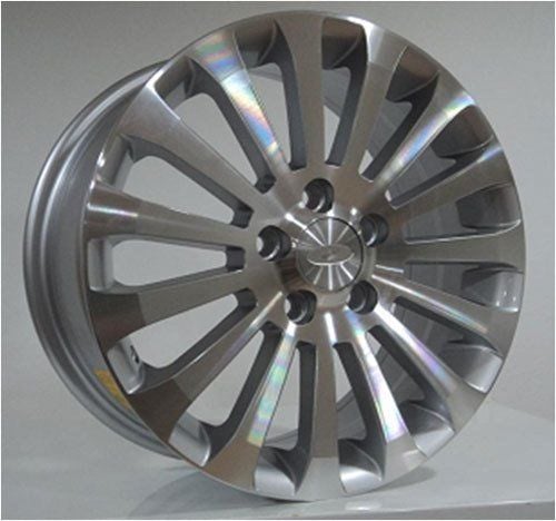 Powcan BK 439 6x15inç 5x108 Silver Machined FORD Replika Çelik Jant