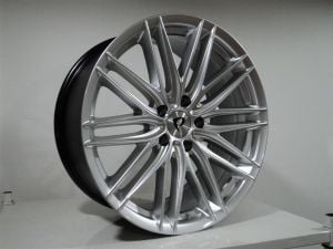 BK 5395 8.5x19inç 5x120 et34 72.56 MAT BLACK Machined Çelik Jant