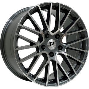 BK 5351 9.5X20 inç 5X130 ET50 71.6 GUN MACHINED XL ÇELİK JANT