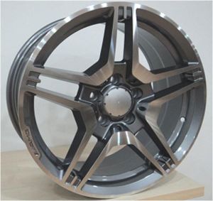 Powcan BK 331 8x18inç 5x112 Gun Machined Mercedes Replika Çelik Jant
